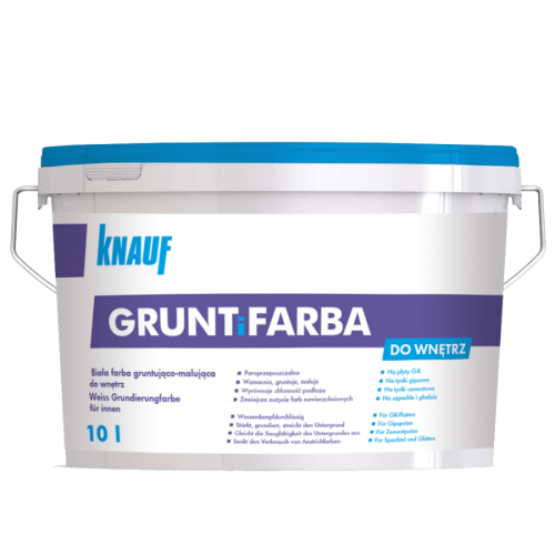 FARBA GRUNTUJĄCA GRUNTI 10L KNAUF