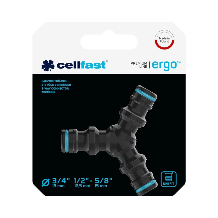 ŁĄCZNIK TRÓJNIK ERGO 53-205 CELLFAST