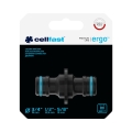ŁĄCZNIK DWÓJNIK 1/2'' 3/4'' ERGO 53-200 CELLFAST
