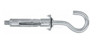 ŚRUBA MOLLY M4X32 HAK SUFITOWY RAWLPLUG