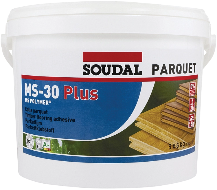 KLEJ DO PARKIETU HYBRYDOWY MS-20 PLUS 18KG SOUDAL