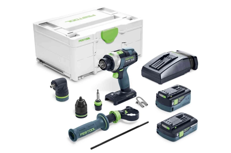 PDC 18-4 LI 5,2 SET - WKRĘTARKA AKU SYSTENER + AKCESORIA FESTOOL