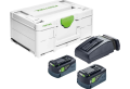 ZESTAW ENERGII SYS3 ENG 18V 2X5,2 Ah + ŁADOWARKA TCL6 576810 FESTOOL