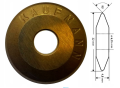 KÓŁKO DO MASZYNEK TOPLINE FI-22MM KAUFMANN
