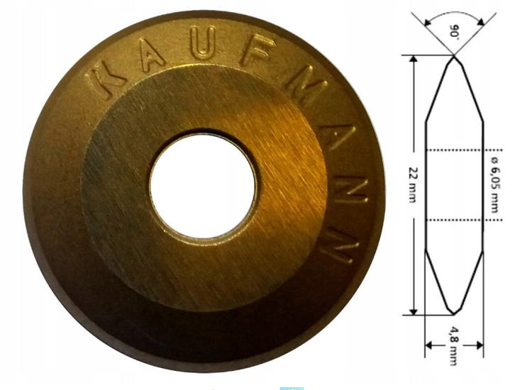 KÓŁKO DO MASZYNEK TOPLINE FI-22MM KAUFMANN