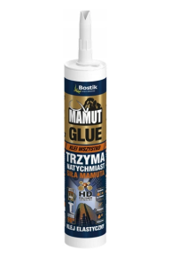 KLEJ MONTAŻOWY BIAŁY MAMUT 290ML BOSTIK