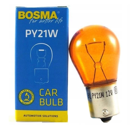 ŻARÓWKA PY21W 12V 21W BOSMA