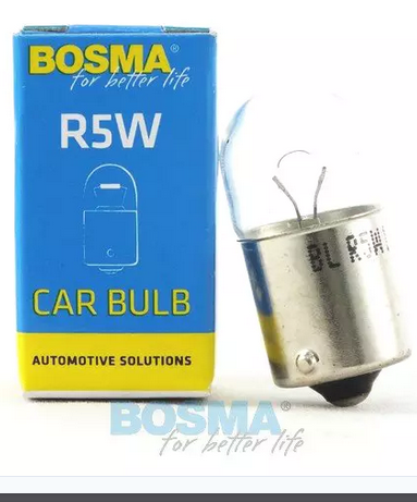ŻARÓWKA R5W 12V 5W BOSMA