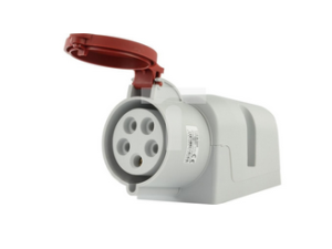 GNIAZDO SIŁOWE 32A 5P STAŁE IP44 B.1038 PAWBOL