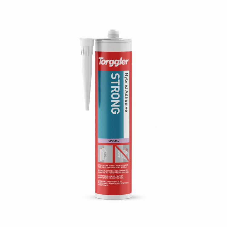 KLEJ HYBRYDOWY ADHESIVE STRONG 290ML TORGGLER