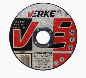 TARCZA DO CIĘCIA METALU GR.1MM FI.115MM VERKE