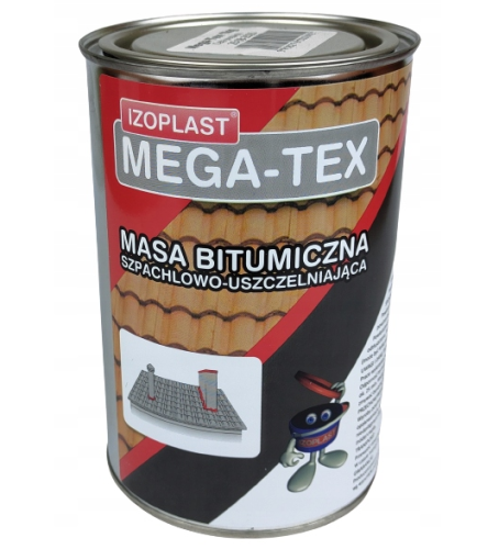 MASA BITUMICZNA MEGA-TEX 1 KG IZOPLAST