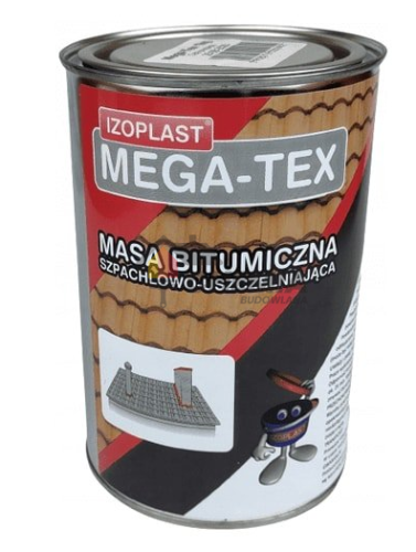 MASA BITUMICZNA MEGA-TEX 6 KG IZOPLAST ADW