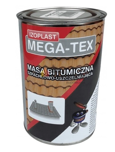 MASA BITUMICZNA MEGA-TEX 6 KG IZOPLAST ADW