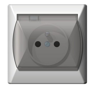 AKCENT 984 GNIAZDO HERMET. Z/U WIECZKO BEZBARWNE OSPEL