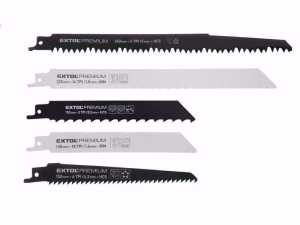 ZESTAW BRZESZCZOTÓW DO PIŁY SZABLASTEJ 5SZT EXTREME TOOLS
