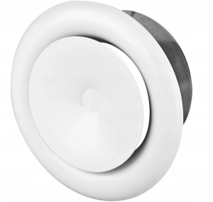 ANEMOSTAT METALOWY FI 100 BIAŁY AMN100 AWENTA 