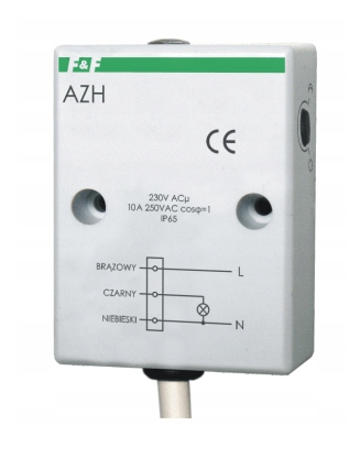 AUTOMAT ZMIERZCHOWY N/T IP65 10A AZH F&F