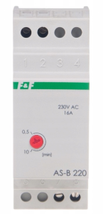 AUTOMAT SCHODOWY NA SZYNĘ 2-MODUŁOWY 16A AS-B220 F&F 