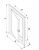 DRZWICZKI REWIZYJNE METALOWE 20X40CM DM94 AWENTA