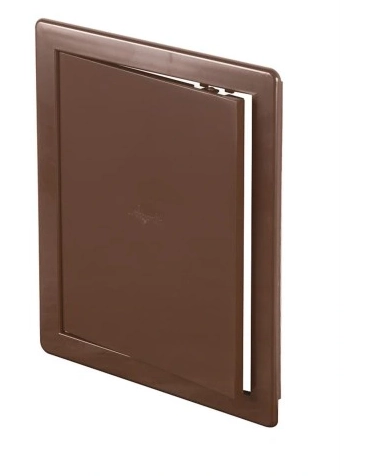 DRZWICZKI REWIZYJNE PLASTIKOWE BRĄZOWE 20X25 DT13BR AWENTA