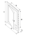 DRZWICZKI REWIZYJNE METALOWE 40X60CM DM101 AWENTA
