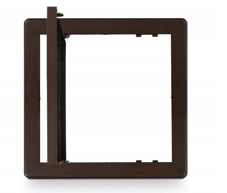 DRZWICZKI REWIZYJNE PLASTIKOWE BRĄZ 20X20 DT12BR AWENTA