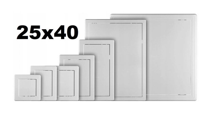 DRZWICZKI REWIZYJNE PLASTIKOWE 25X40 DT20 AWENTA