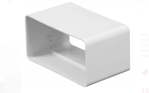 ŁĄCZNIK KANAŁU PŁASKIEGO 75X150 KP75-21 AWENTA