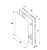 MASKOWNICA REWIZJA GLAZURA PCV 20X30CM MPCV6 AWENTA