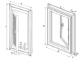 MASKOWNICA REWIZYJNA KOMOROWA PCV 50X50CM MKOM39 AWENTA