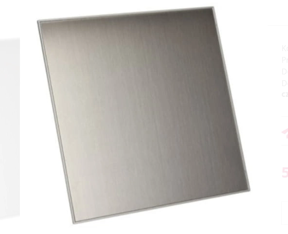 PANEL WENTYLATORA TRAX INOX FI 125 PTI125 AWENTA