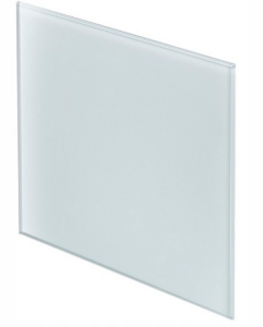 PANEL WENTYLATORA TRAX SZKŁO BIAŁY MAT FI100 PTG100 AWENTA
