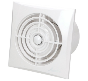 WENTYLATOR Z WYŁĄCZNIKIEM SZNURKOWYM SILENCE FI125 WZ125W AWENTA