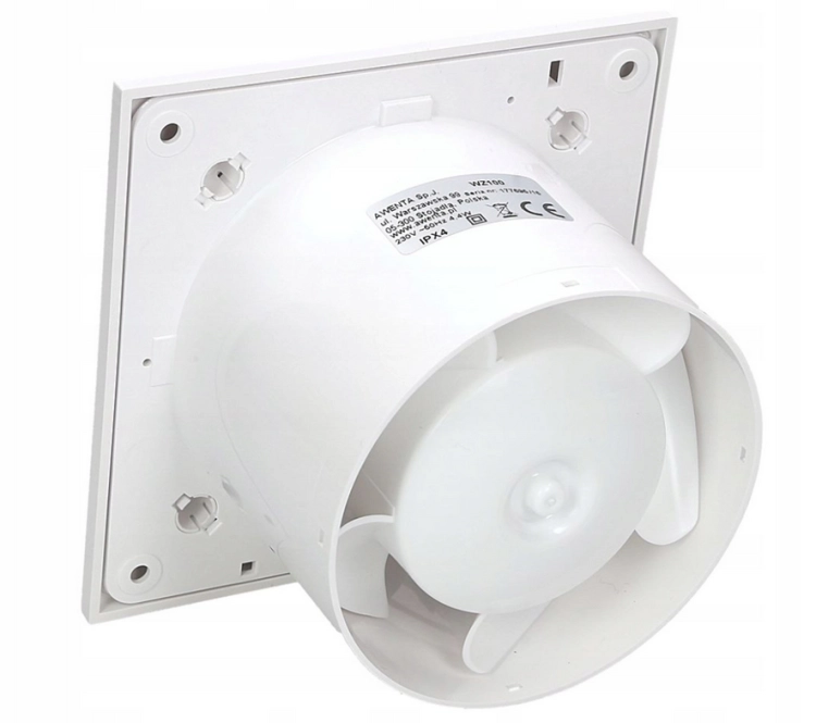 WENTYLATOR Z WYŁĄCZNIKIEM SZNURKOWY SILENCE FI.125 WZ125W AWENTA