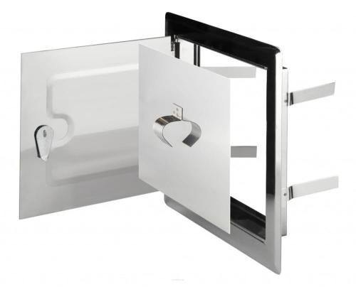 DRZWICZKI REWIZYJNE WYCZYSTKA BIAŁE 14X14CM DMW81 AWENTA