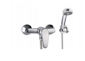 BATERIA NATRYSKOWA ŚCIENNA CHROM 2450950 VALVEX