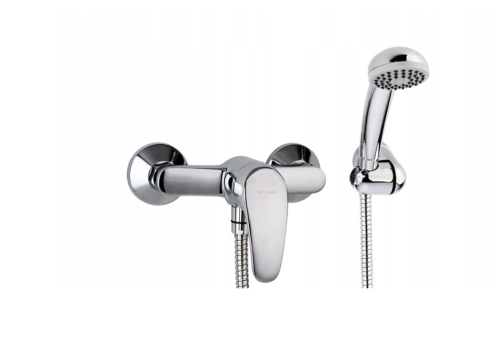 BATERIA NATRYSKOWA ŚCIENNA CHROM 2450950 VALVEX