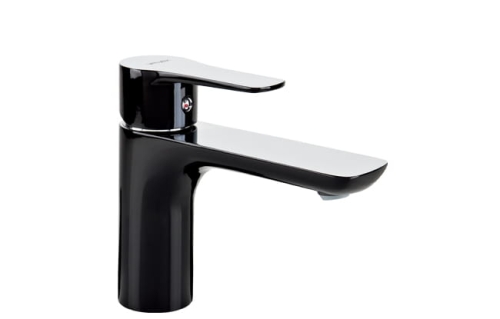 BATERIA UMYWALKOWA STOJĄCA Z AUTOMATYCZNYM KORKIEM SPUSTOWYM BLACK 2447900 VALVEX