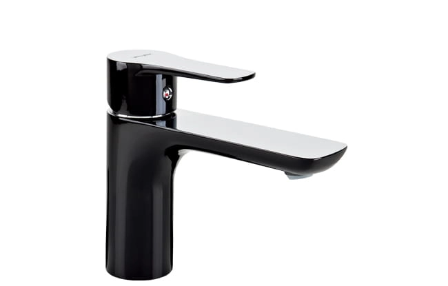 BATERIA UMYWALKOWA STOJĄCA Z AUTOMATYCZNYM KORKIEM SPUSTOWYM BLACK 2447900 VALVEX
