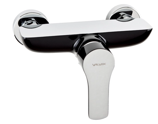 BATERIA NATRYSKOWA ŚCIENNA BLACK 2447940 VALVEX