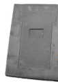 WYCZYSTKA BETONOWA STANDARD 20X28CM NORD FLA
