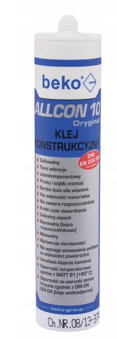 KLEJ KONSTRUKCYJNY ALLCON 150ML BEKO