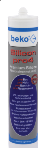 SILIKON UNIWERSALNY PRO4 POPIELATY 310ML BEKO