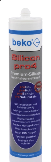 SILIKON UNIWERSALNY PRO4 POPIELATY 310ML BEKO