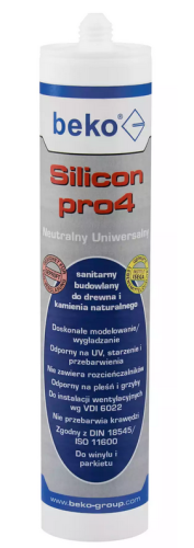 SILIKON UNIWERSALNY PRO4 POPIELATY BETON 310ML BEKO