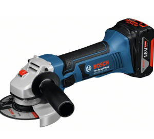 SZLIFIERKA KĄTOWA AKUMULATOROWA GWS 18-125 V-LI 2X4,0Ah BOSCH 