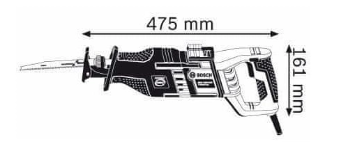 PIŁA SZABLASTA GSA 1300 PCE BOSCH