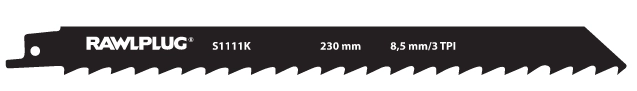 BRZESZCZOT DO PILAREK SZABLOWYCH DO DREWNA RT-JSB-W225C RAWLPLUG