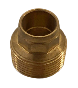 NYPEL MOSIĘŻNY DO LUTOWANIA 15X3/4 GWINT ZEWNĘTRZNY SIZER